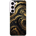 Coque taperso pour galaxy S21 et PLUS ULTRA FE avec motif marbre noir protection antichoc personnalisée