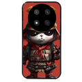 Coque noire taperso pour Magic 7 LITE et PRO avec motif panda et samourai protection antichoc personnalisée