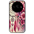 Coque noire taperso pour Redmi A3 avec motif dreamcatcher et coeur protection antichoc personnalisée