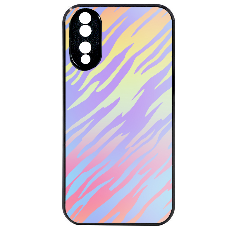 Coque noire taperso pour Honor 70 LITE 90 et LITE avec motif zebre pastel protection antichoc personnalisée