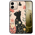 Coque noire taperso pour OPPO A6 A6X 4G et 5G avec motif chat papillon 1 protection antichoc personnalisée