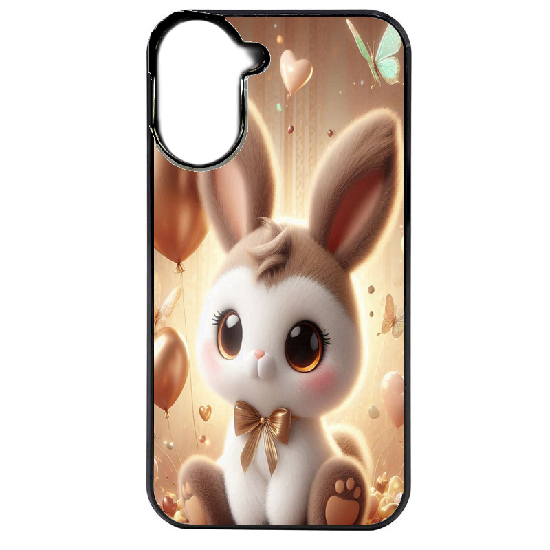Coque noire taperso pour Redmi A5 4G avec motif lapin ballon protection antichoc personnalisée