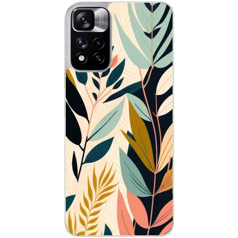 Coque taperso pour Redmi Note 12 4G 5G PRO 4G avec motif vintage et fleur protection antichoc personnalisée