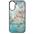 Coque noire taperso pour Redmi A5 4G avec motif fleur sakura personnalisee protection antichoc personnalisée
