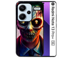 Coque noire taperso pour Redmi Note 13 PRO PLUS 5G motif joker style zombie protection antichoc personnalisée