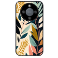 Coque noire taperso pour Magic 8 LITE et PRO avec motif vintage et fleur protection antichoc personnalisée