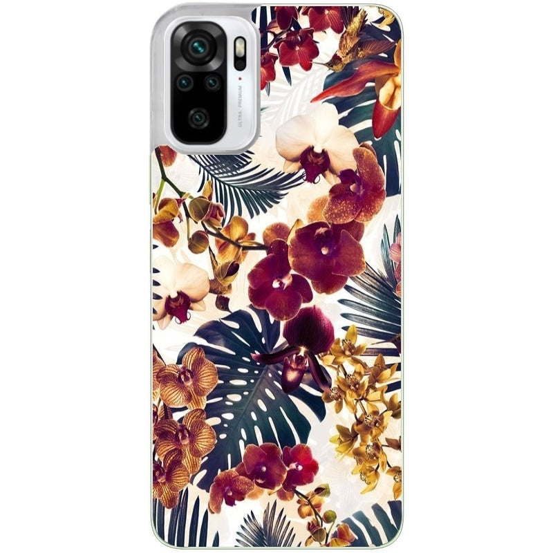 Coque taperso pour Redmi Note 10 4G 5G PRO 10S avec motif jungle couleurs d'automne protection antichoc personnalisée
