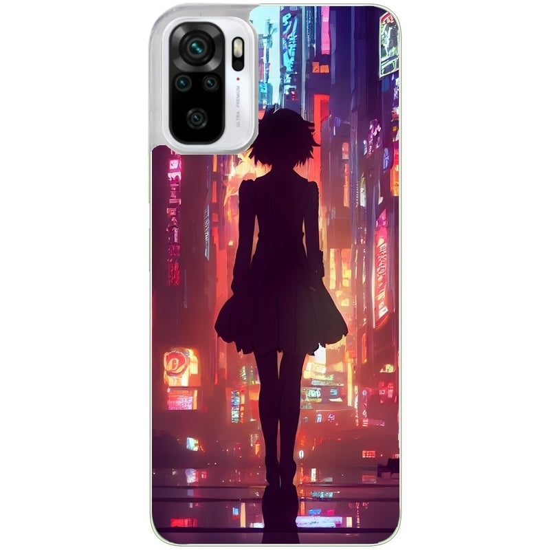 Coque taperso pour Redmi Note 10 4G 5G PRO 10S avec motif new york anime protection antichoc personnalisée