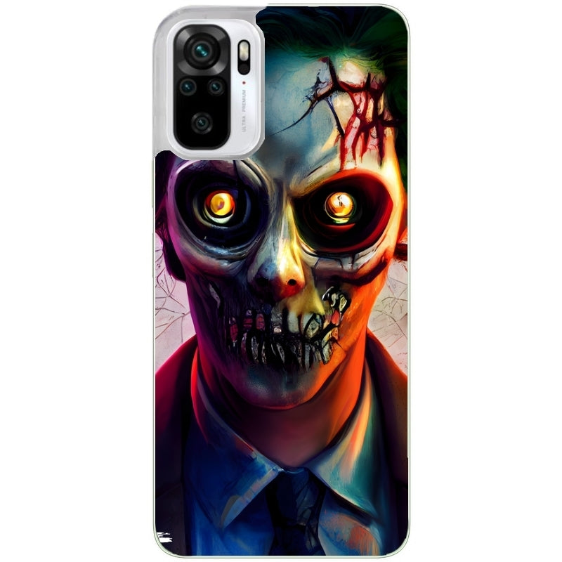 Coque taperso pour Redmi Note 10 4G 5G PRO 10S motif joker style zombie protection antichoc personnalisée