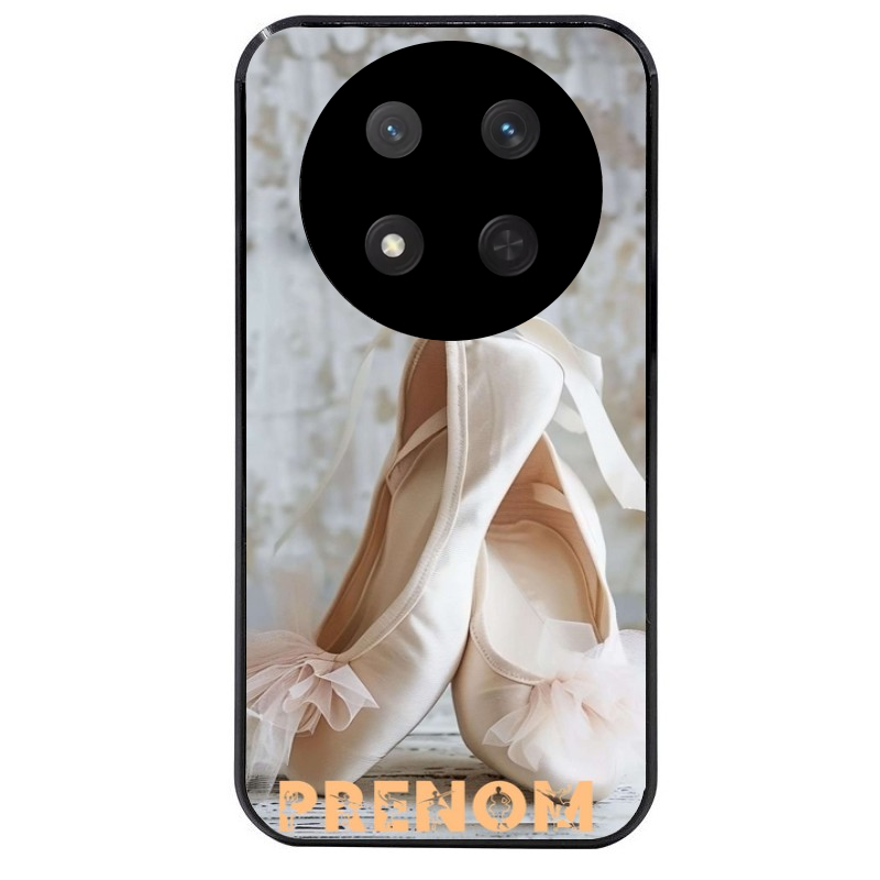 Coque noire taperso pour Magic 7 LITE et PRO avec motif ballerine danse personnalisee protection antichoc personnalisée