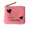 Porte monnaie merci nounou en feutrine en feutrine