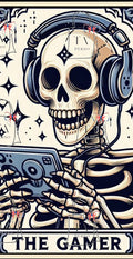 Tête de mort gamer  