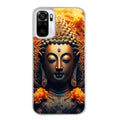 Coque taperso pour Redmi Note 10 4G 5G PRO 10S avec motif bouddha et fleur protection antichoc personnalisée