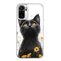 Coque taperso pour Redmi Note 10 4G 5G PRO 10S avec motif chat eyes protection antichoc personnalisée