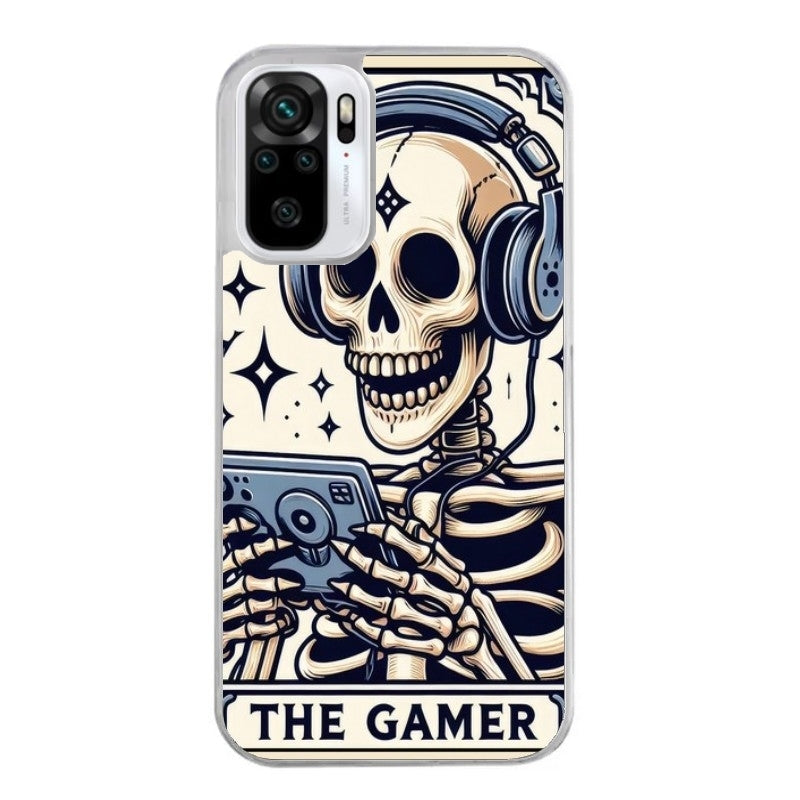Coque taperso pour Redmi Note 10 4G 5G PRO 10S avec motif mort gamer protection antichoc personnalisée