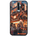 Coque noire taperso pour OPPO Reno 2 et 2Z avec motif anime street japan personnalise protection antichoc personnalisée