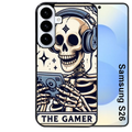 Coque noire taperso pour galaxy S26 et PLUS ULTRA FE avec motif mort gamer protection antichoc personnalisée