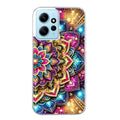 Coque taperso pour Redmi Note 12 4G 5G PRO 4G avec motif mandala 2 protection antichoc personnalisée