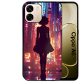 Coque noire taperso pour OPPO A6 A6X 4G et 5G avec motif new york anime protection antichoc personnalisée