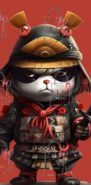 Panda samourai