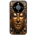 Coque noire taperso pour Magic 5 6 LITE et PRO avec motif bouddha et mosaique protection antichoc personnalisée