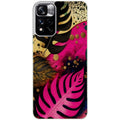 Coque taperso pour Redmi Note 11 4G PRO 5G 11S avec motif tropical rose et des fleurs protection antichoc personnalisée