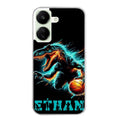 Coque taperso pour POCO C65 4G avec motif basket et dino personnalisee protection antichoc personnalisée