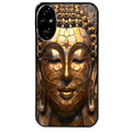 Coque noire taperso pour Honor 200 et Lite Pro Smart avec motif bouddha et mosaique protection antichoc personnalisée