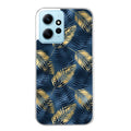 Coque taperso pour Redmi Note 12 4G 5G PRO 4G avec motif palmier bleu protection antichoc personnalisée