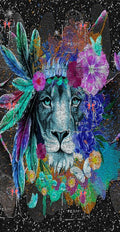 Lion paint