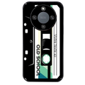 Coque noire taperso pour Magic 5 6 LITE et PRO personnalisable avec motif cassette vintage protection antichoc personnalisée