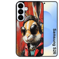 Coque noire taperso pour galaxy S26 et PLUS ULTRA FE avec motif lapin tag protection antichoc personnalisée