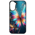 Coque noire taperso pour POCO C71 4G avec motif papillon arc protection antichoc personnalisée