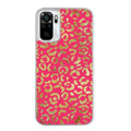Coque taperso pour Redmi Note 10 4G 5G PRO 10S avec motif leopard fuschia protection antichoc personnalisée