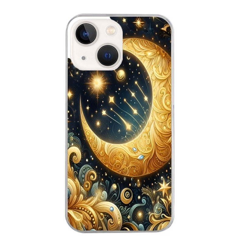 Coque taperso pour Iphone 11 et PRO PRO MAX avec motif lune et etoile protection antichoc personnalisée