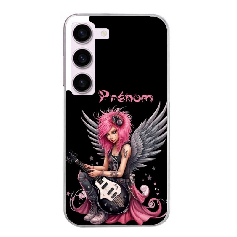 Coque taperso pour Galaxy A13 4G et 5G A23 A53 avec motif fee rock personnalisee protection antichoc personnalisée