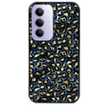 Coque noire taperso pour Redmi 15 4G et 5G avec motif leopard bleu protection antichoc personnalisée