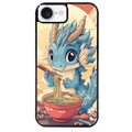 Coque noire taperso pour Iphone 17 17E AIR MAX PRO avec motif dragon ramen 2 protection antichoc personnalisée