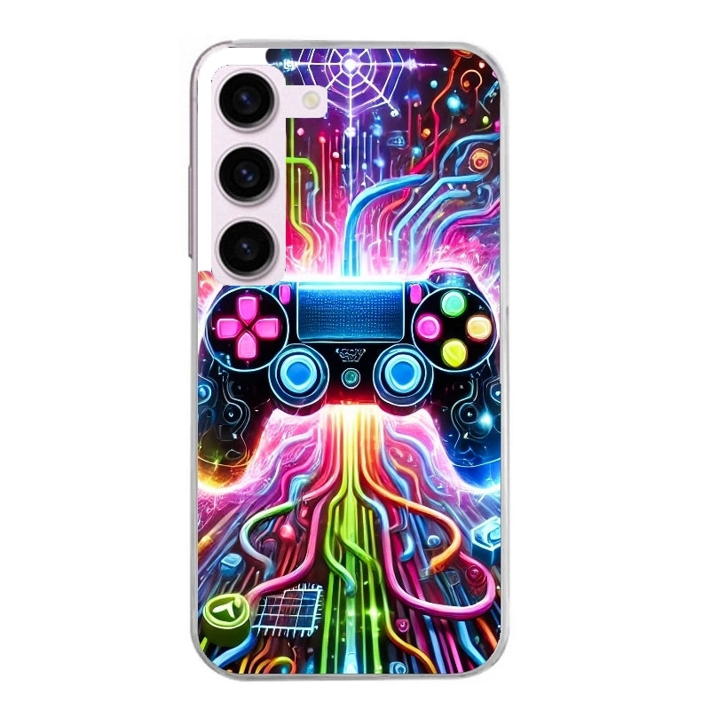 Coque taperso pour Galaxy A13 4G et 5G A23 A53 avec motif gamer electro personnalisee protection antichoc personnalisée