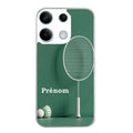 Coque taperso pour POCO M6 PRO 4G avec motif badminton sport personnalise protection antichoc personnalisée