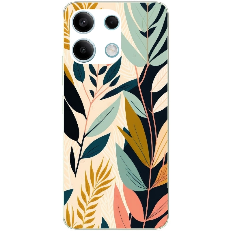 Coque taperso pour POCO M6 PRO 4G avec motif vintage et fleur protection antichoc personnalisée