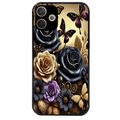 Coque noire taperso pour OPPO A5 PRO 4G et 5G avec motif papillon gothic protection antichoc personnalisée