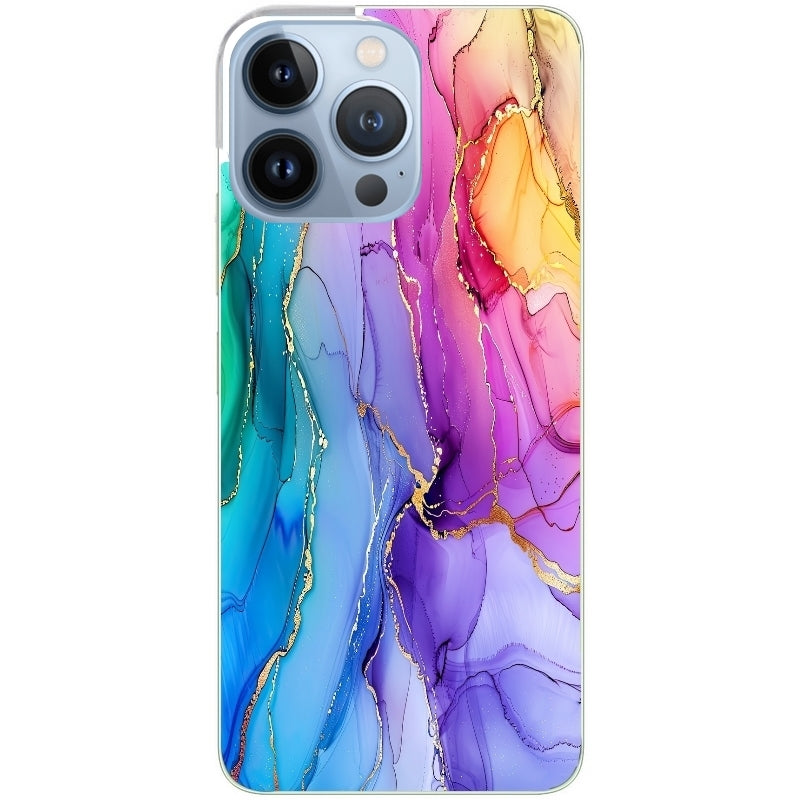Coque taperso pour Iphone 11 et PRO PRO MAX avec motif marbre tie dye protection antichoc personnalisée