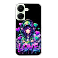 Coque taperso pour POCO C65 4G avec motif anime manga et love protection antichoc personnalisée