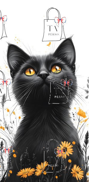 Chat jaune