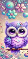 Chouette violette