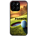 Coque noire taperso pour Honor 70 LITE 90 et LITE avec motif golf personnalisee protection antichoc personnalisée