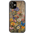 Coque noire taperso pour OPPO A5 PRO 4G et 5G avec motif bois et papillon 1 protection antichoc personnalisée