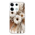 Coque taperso pour POCO X6 5G avec motif dreamcatcher marguerite protection antichoc personnalisée