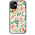 Coque noire taperso pour OPPO A5 PRO 4G et 5G avec motif fleur des champs protection antichoc personnalisée